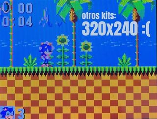 SEGA Game Gear Custom con IPS