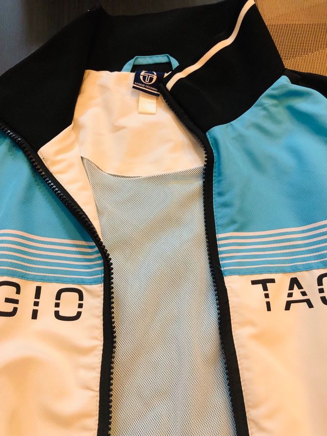 Chándal Sergio Tacchini Azul y Blanco