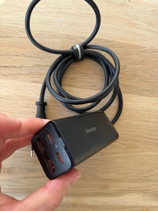 Baseus Cargador USB-C PD GAN III 100W 4 Puertos