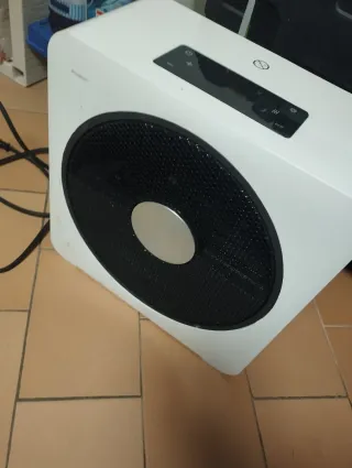 Stufa portatile con telecomando termoventilatore