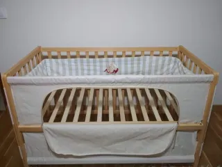 Cuna colecho con colchón