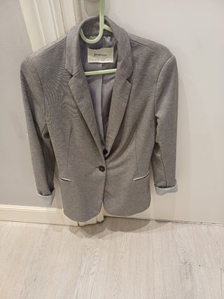 Americana Stradivarius Gris Talla XS