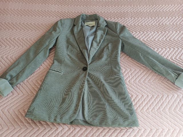 Americana Stradivarius Gris Talla XS