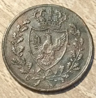 1 Centesimo 1826 Moneta