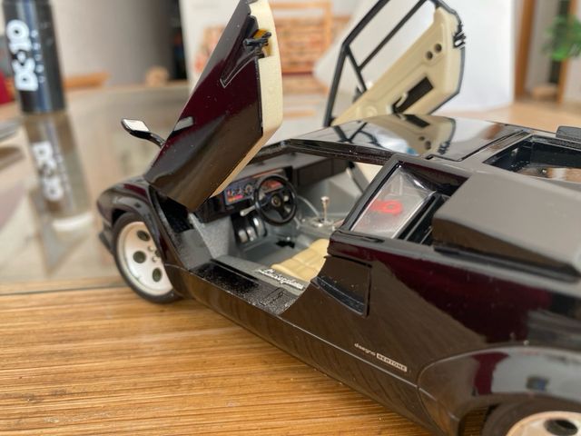 Lamborghini Countach 1/18 Negro