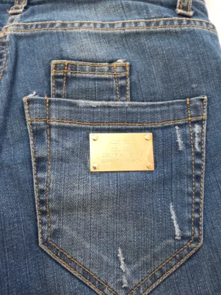 Jeans Elisabetta Franchi donna blu tg  26