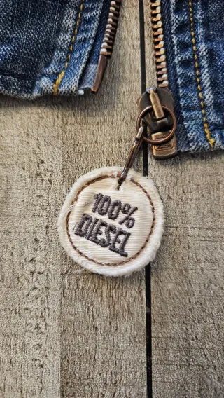 Chaqueta vaquera Diesel mujer azul