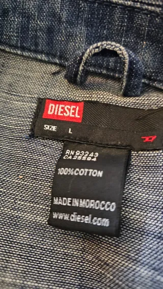 Chaqueta vaquera Diesel mujer azul