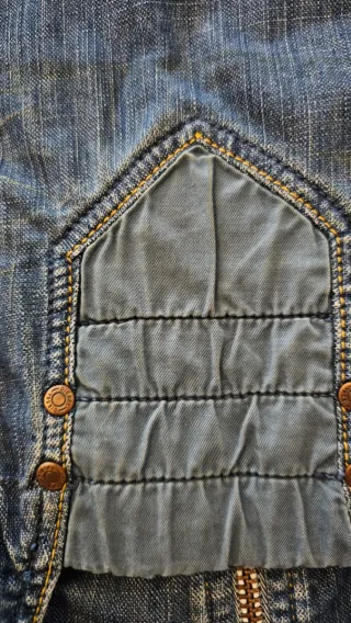 Chaqueta vaquera Diesel mujer azul