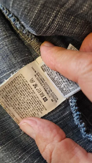 Chaqueta vaquera Diesel mujer azul