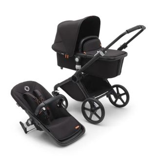 Bugaboo Fox 1 negro completo con capazo y silla