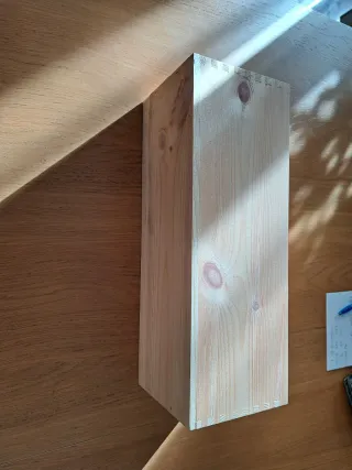 Scatola in legno per bottiglie