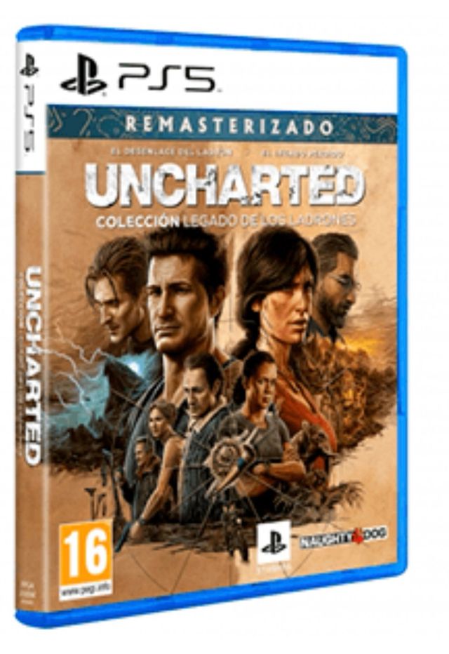 Uncharted Legado de Ladrones PS5 Remasterizado