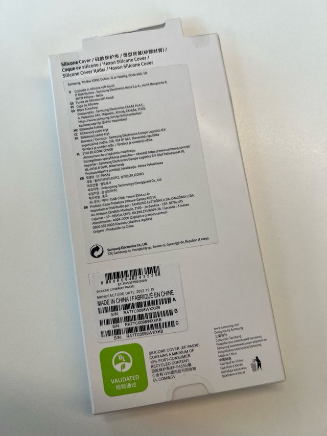 Funda Samsung Galaxy A53 5G Negra