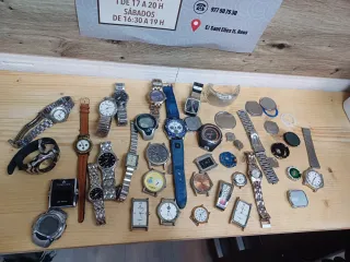 LOTE RELOJES PARA PIEZAS