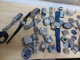 LOTE RELOJES PARA PIEZAS