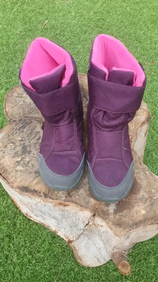Botas Quechua Niña Morado/Rosa