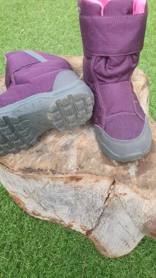 Botas Quechua Niña Morado/Rosa