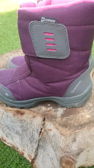 Botas Quechua Niña Morado/Rosa
