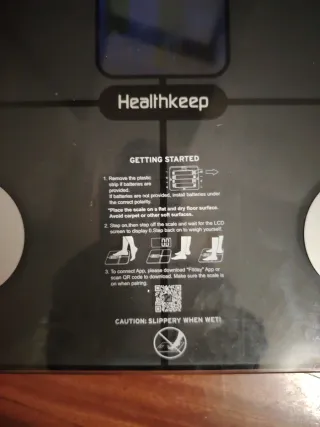 Báscula Inteligente Healthkeep