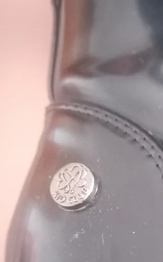 Botines charol Kid Club negros