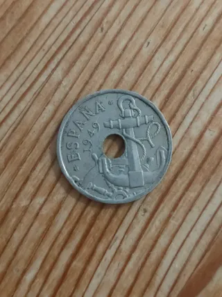 Moneda 50 céntimos flechas invertidas