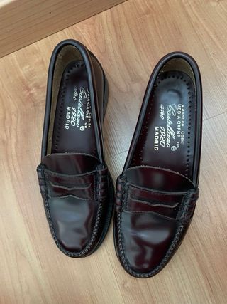 Mocasines Castellano Burdeos