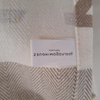 Pareo Adolfo Dominguez Beige y Amarillo