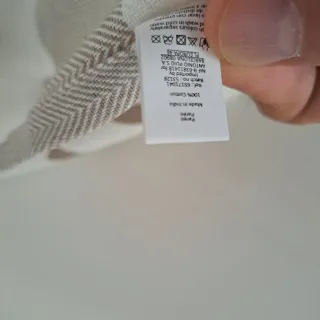 Pareo Adolfo Dominguez Beige y Amarillo