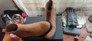 Stivaletti da donna marroni