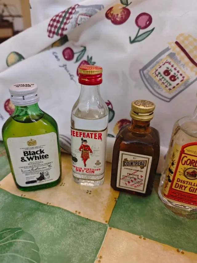 Lote de 9 Mignon Alcohólicas Vintage Varias