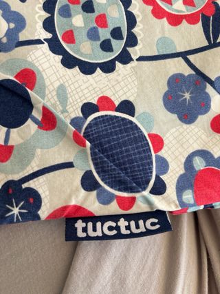Funda Maclaren floral azul Tuctuc