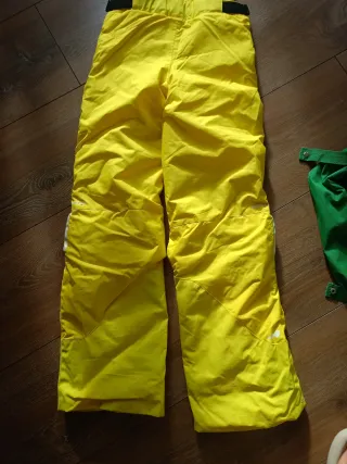Pantalón esquí niño 11-12 años amarillo
