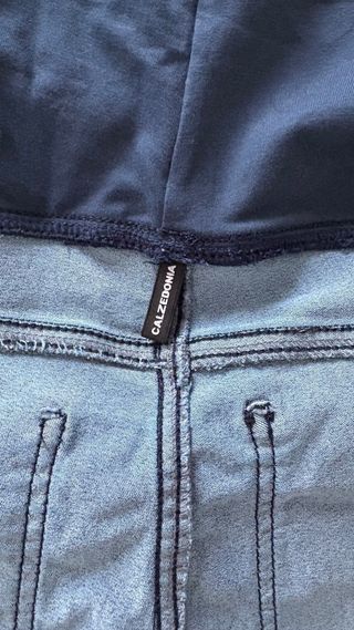 Pantalón premamá Calzedonia azul