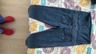 Pantalón premamá Calzedonia azul