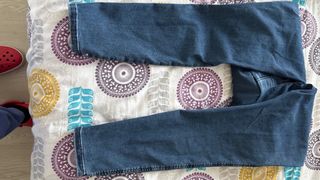 Pantalón premamá Calzedonia azul