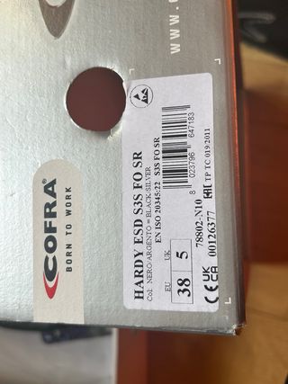 Scarpe da lavoro Cofra