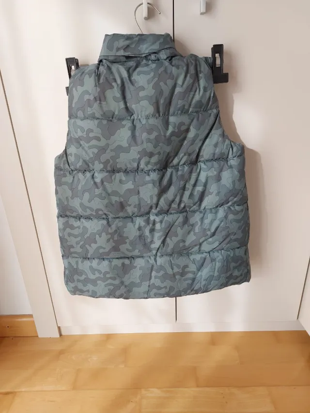 Chaleco acolchado niño camuflaje