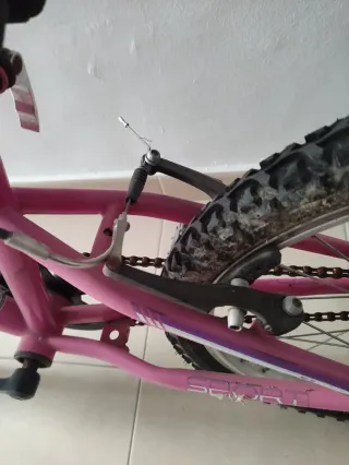 Bicicleta infantil rosa