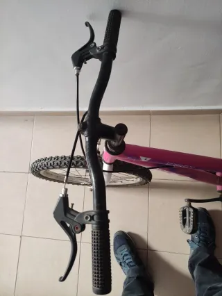Bicicleta infantil rosa