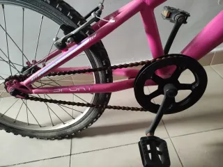 Bicicleta infantil rosa