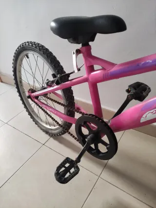 Bicicleta infantil rosa