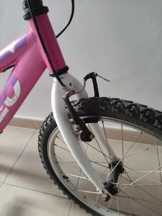 Bicicleta infantil rosa