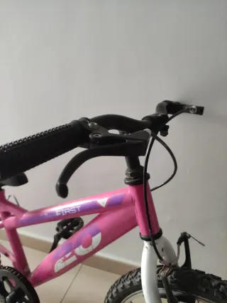 Bicicleta infantil rosa