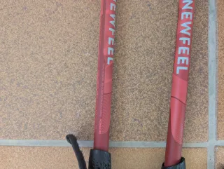 Bastones Marcha Nórdica NW Burdeos Carbono