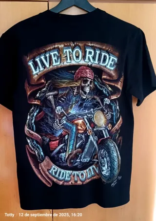 Camiseta Live to Ride unisex