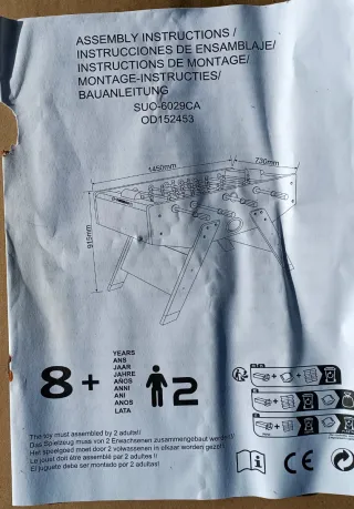 Futbolín Profesional Nuevo