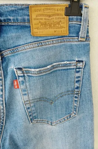 Jeans Levi's 512 per uomo, tg 42, vintage