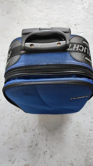 Maleta de viaje Flight azul 46x30