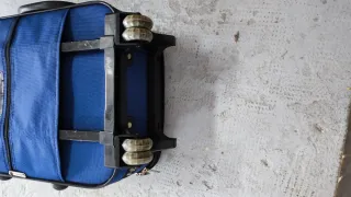 Maleta de viaje Flight azul 46x30